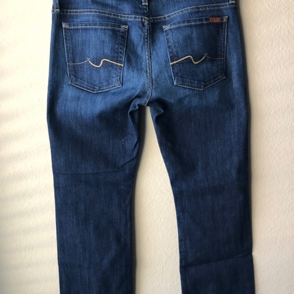 7 FOR ALL MANKIND WOMENS BOOTCT JEANS SIZE 31 - Picture 2 of 5